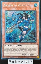 Carte YU-GI-OH! NEPTABYSS, THE ATLANTEAN PRINCE RA03-EN013 Secret Rare NEUF
