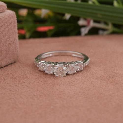 Naturel diamant rond 5 - ct,