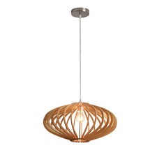 Lampe à Suspension Mood 20.7104.01 Ø45CM Bois