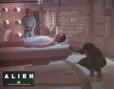 JOHN HURT ALIEN  1979 VINTAGE LOBBY CARD #17  H.R. GIGER RIDLEY SCOTT