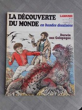 LAROUSSE LA DÉCOUVERTE DU MONDE EN BD N°20 DARWIN AUX GALAPAGOS EO EN BON ÉTAT