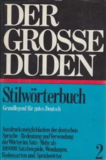 Duden Stilworterbuch Der