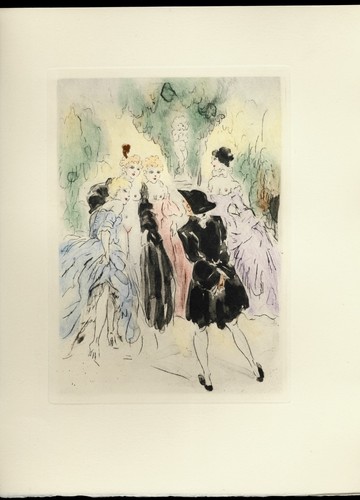 Louis icart eau forte - louis, eau-forte