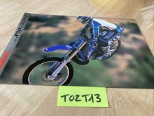 Yamaha PW50 PW80 YZ 80 125 250 moto prospectus catalogue brochure YZ125 YZ250 PW