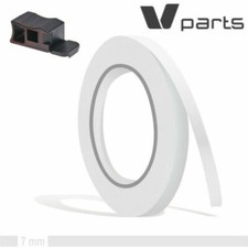 LISERET BLANC 7mm DE LARGE SUR 6m DE LONG JANTE CARENAGE MOTO MAXI SCOOTER QUAD