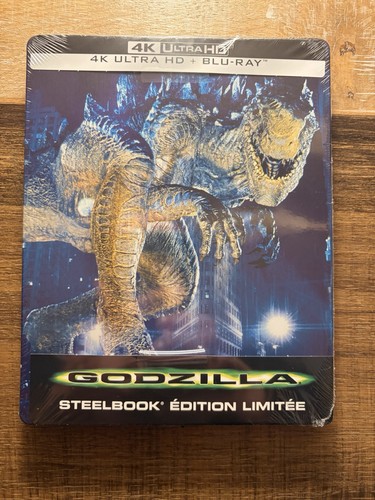 Godzilla steelbook 4k - godzilla, (1998)