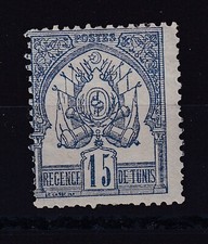 TIMBRE COLONIES FRANCAISES TUNISIE N 4 *