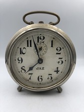 Jaz France ancien réveil pendulette - vintage alarm clock, uhr , orlogio