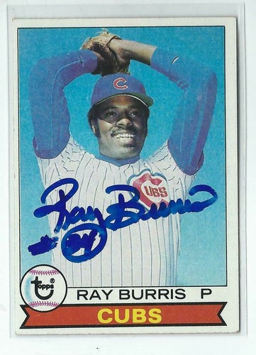 Ray burris signed - ray, 1979