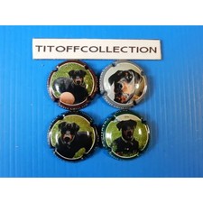 la série de 4 capsules champagne petit ghislain chien 480ex  (novembre  2025)