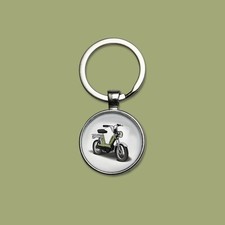 Porte-clés Mobylette Peugeot