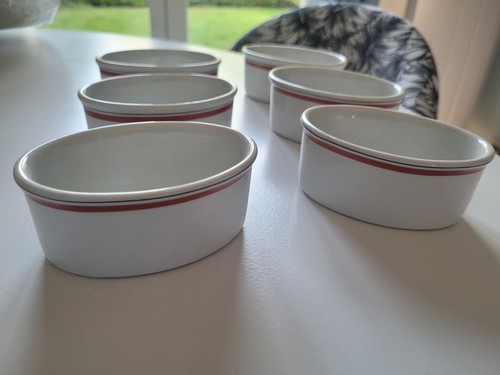 Ramequins ovale porcelaine - ovale,