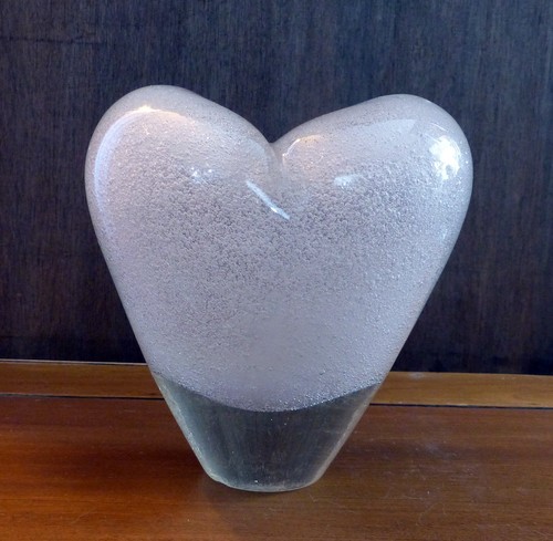 Vase cœur attribué andré - vase,