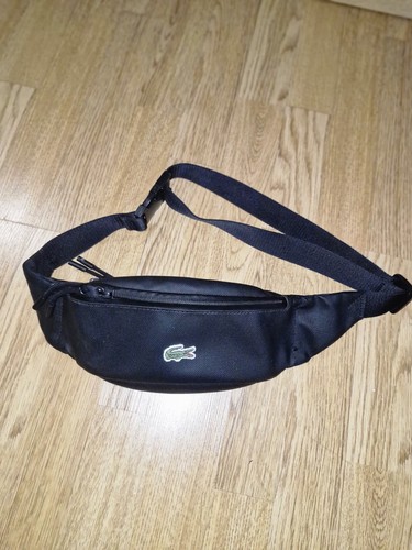 Sac banane zippé noir lacoste - banane,