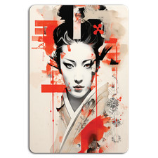 Bold Elegance: Striking Geisha