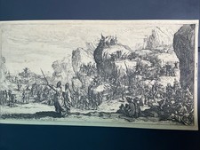 Gravure XVIIIè « Le Passage