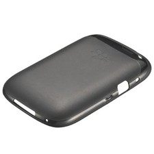 COQUE ORIGINE SILICONE SOUPLE POUR BLACKBERRY 9320 CURVE 9220 CURVE NOIR