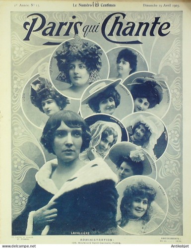 Paris qui chante - , n°