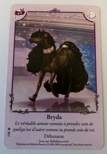 C122 carte bella sara bryda - bella,