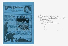 EO 5 PASTICHES HARRY DICKSON GÉRARD DÔLE + JEAN RAY + DÉDICACE TERRE D'AVENTURES
