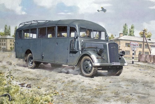 Opel blitz bus type - opel,