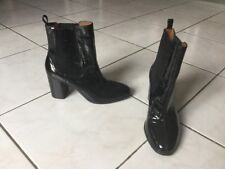 Bottines 2 OTHERS STORIES pointure 39 verni noir comme neuves 145€