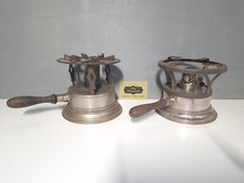 Lot de 2 Réchauds Anciens - Rechaud Pigeon Et Le Sauveur - Vintage Camping