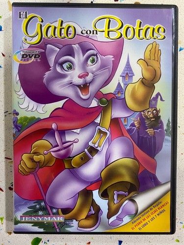 Chat botté dvd - chat, chien