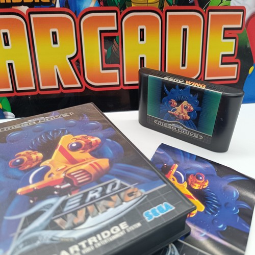 Sega megadrive zero wing - -,