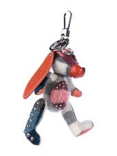 BURBERRY SANDRA THE BASSET HOUND KEYCHAIN CHARM AUTHENTIC PURSE CHARM