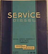 Service Diesel Perkins 6.  354