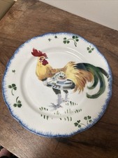 Ancienne Assiette plate Décor