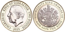 Gibraltar 2 Livres Charles III