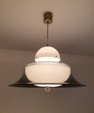 Vintage superbe lustre Design de Sergio Asti pour Kartell Modèle KD14 Italie 60s