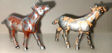 lot de 2 figurines en aluminium veau ou vache QUIRALU ?
