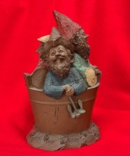 Tom Clark Gnomes In a Bucket - Butch, Wick & Biscuit - 1983 Retired ~ RARE