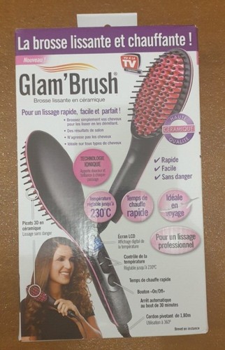 Brosse lissante chauffante - lissante, et