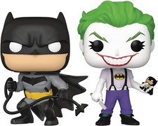 Funko Pop! Héros DC: Batman Chevalier Blanc: Pack De 2 Batman & Joker
