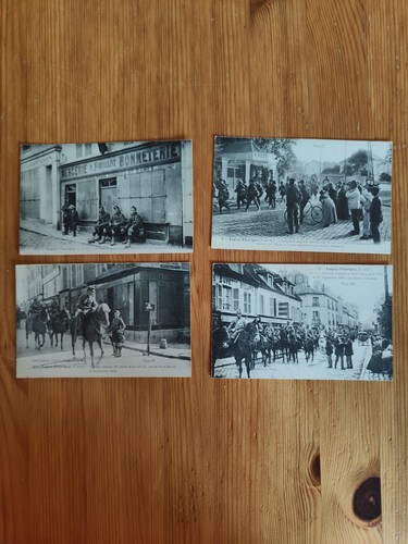 Carte postale époque guerre - carte, d'époque