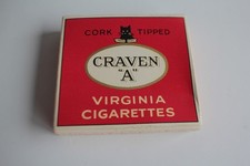 Boite à cigarettes Cork tipped Craven A virginia cigarettes (64525)
