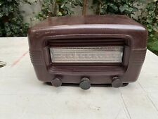 ANCIEN POSTE TSF EN BAKELITE DE MARQUE RADIALVA
