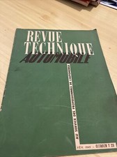 REVUE TECHNIQUE CITROEN T 23 T23 LU RU 1.911 Cc