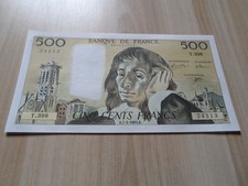 France: billet 500 francs