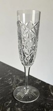 1 Flûte À Champagne en Cristal De Baccarat Modèle Lagny Signé. Coupe Verre