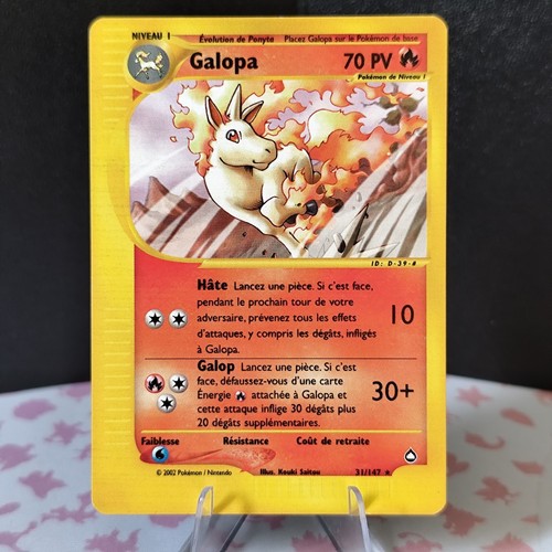 Carte pokémon galopa 147 - galopa, 31/147
