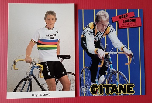 Cyclisme lot 2 cartes - -, de