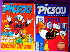 Lot de 2   Picsou magazine  n° 360 et 365    de  2002 -   lot 28