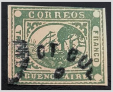 ARGENTINE !  Timbre ancien de