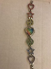 PEACE HEARTS STARS RAINBOW