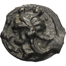 [#1508115] High and Middle Seine, Potin au taureau et au lys, 2nd-1st century BC